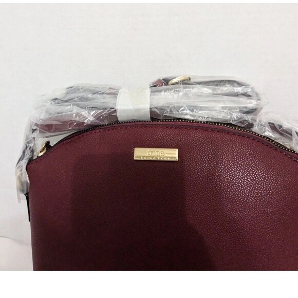NWT Trina Turk 10”x8 ” Wine & Color Block Crossbody Purse Adjst Strap - Picture 1 of 10